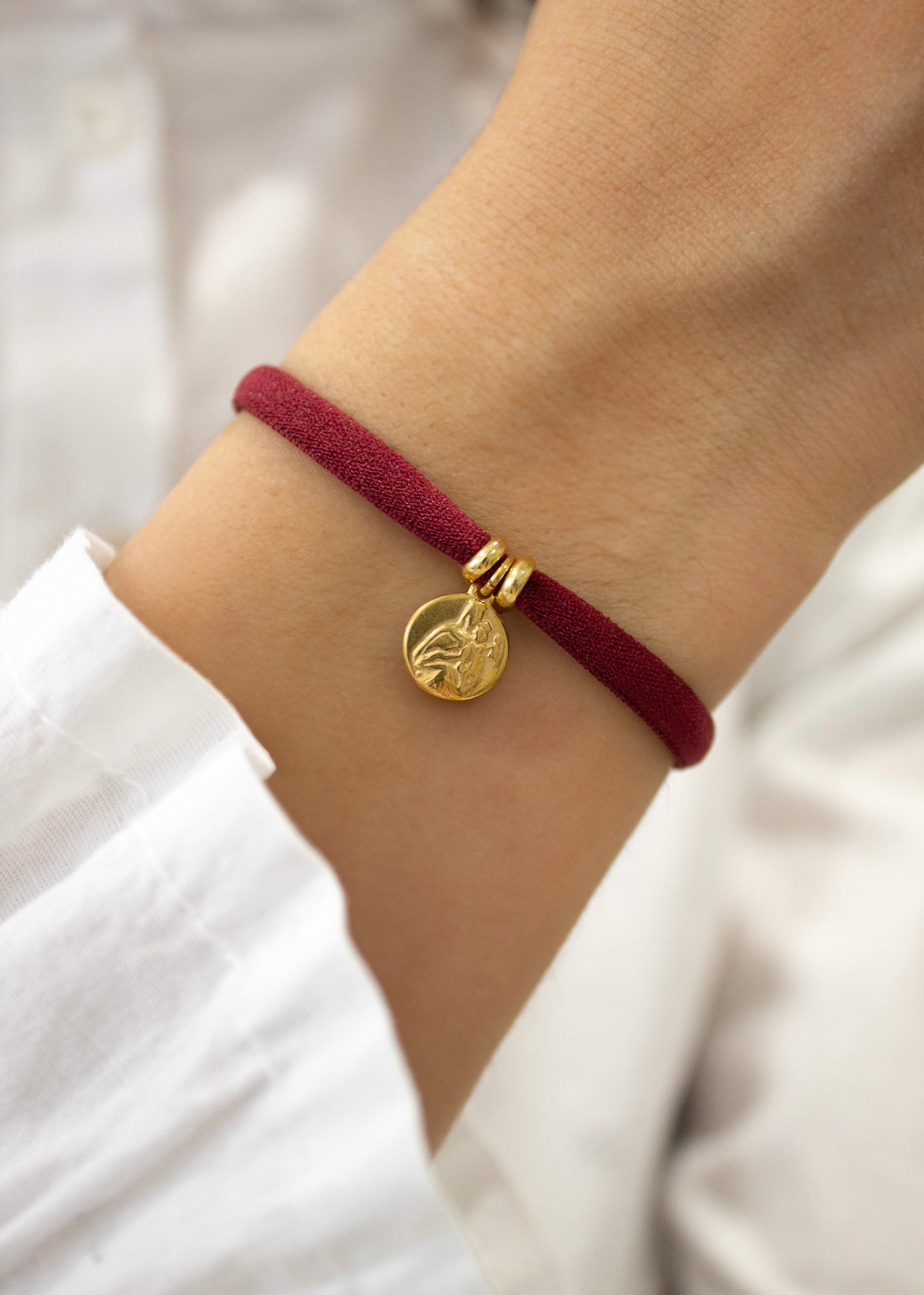 Pulsera elástica virgen del Carmen