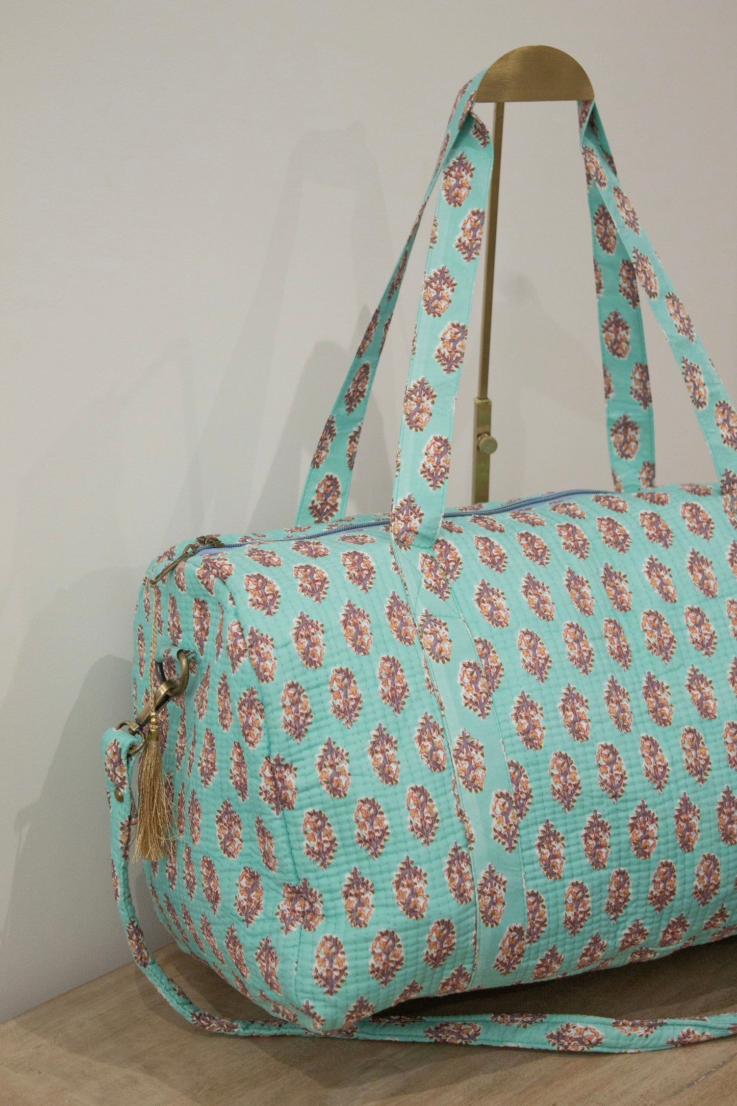 Bolsa de viaje turquesa