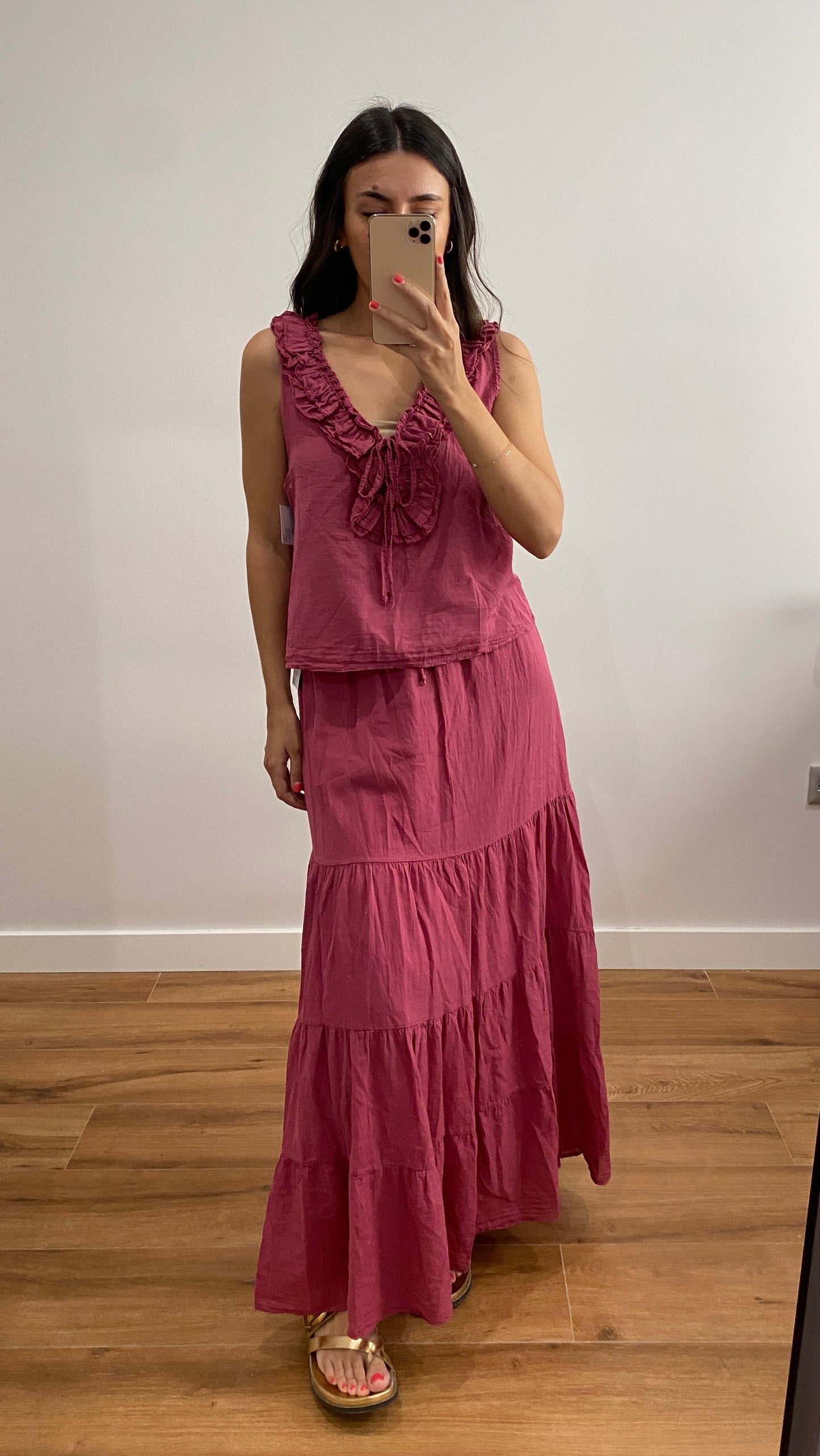 Conjunto lampone