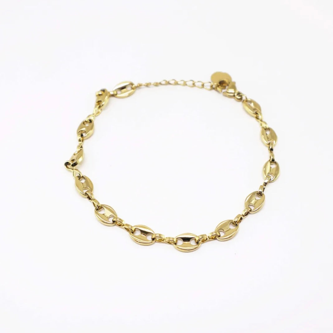 Pulsera cadena eslabones