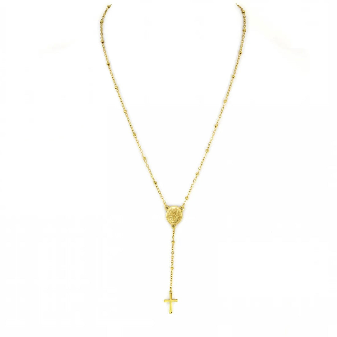 Rosario cadena bolitas