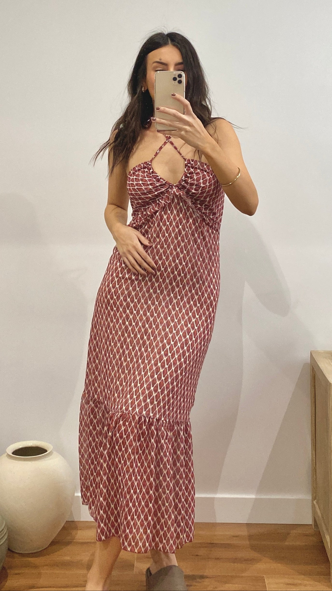 Vestido estampado