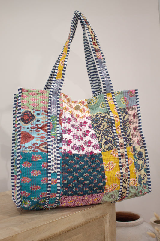 Bolso indio azul oscuro