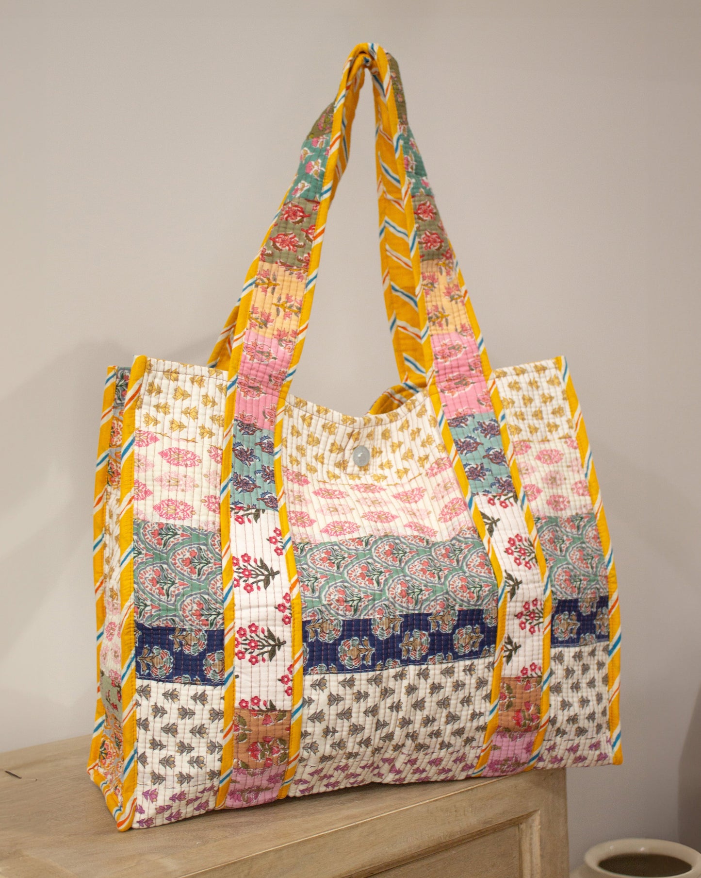 Bolso indio amarillo
