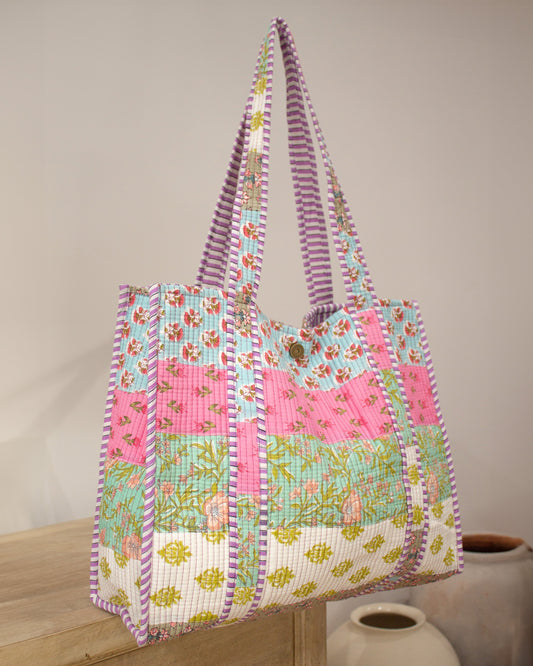 Bolso indio lila