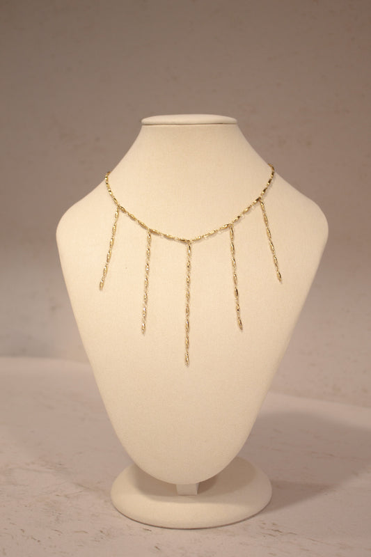 Collar cascada