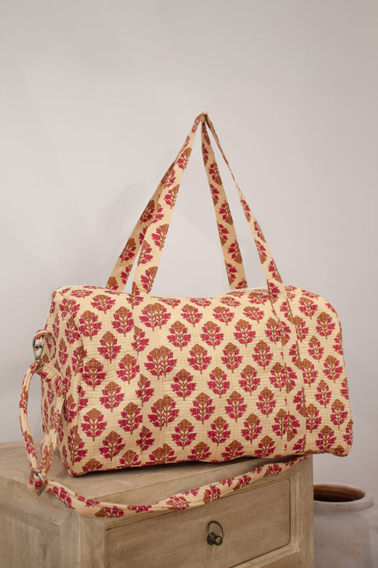 Bolsa de viaje mostaza