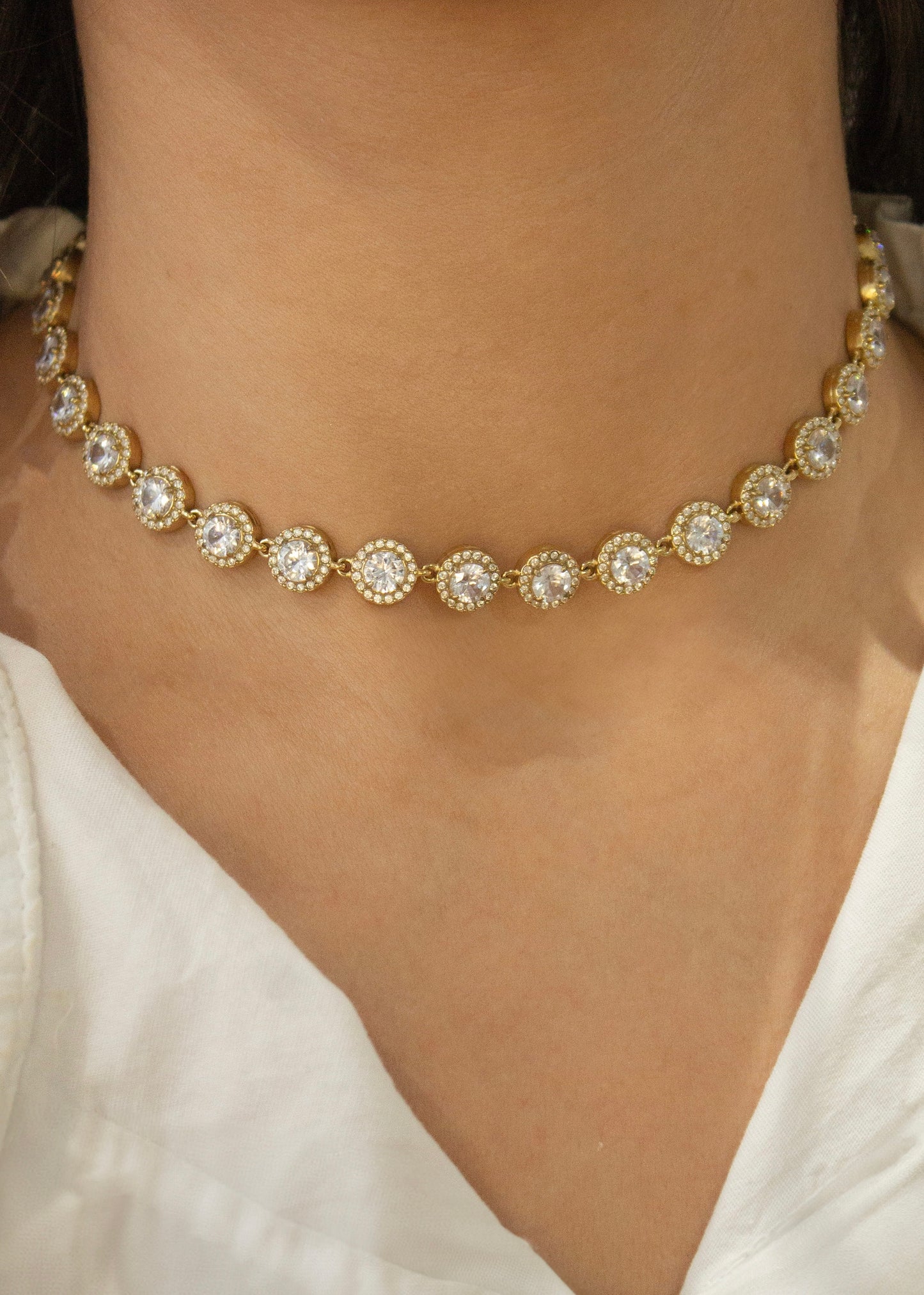 Collar circonitas