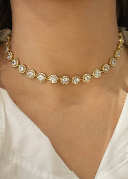 Collar circonitas