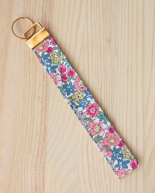 Llavero flores multicolor