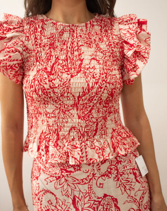 Conjunto dibujo rojo