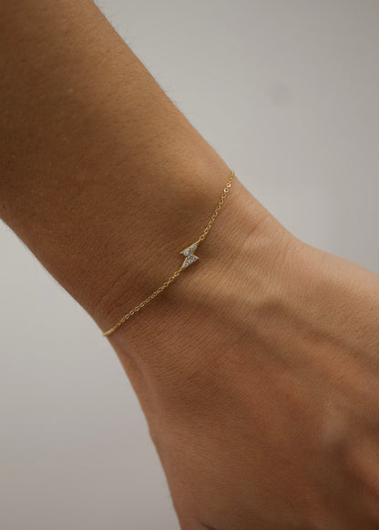 Pulsera rayo circonitas