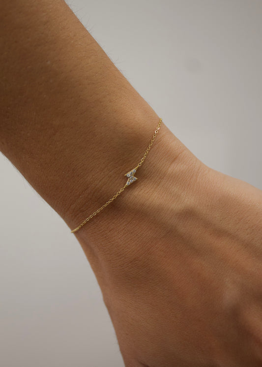 Pulsera rayo circonitas