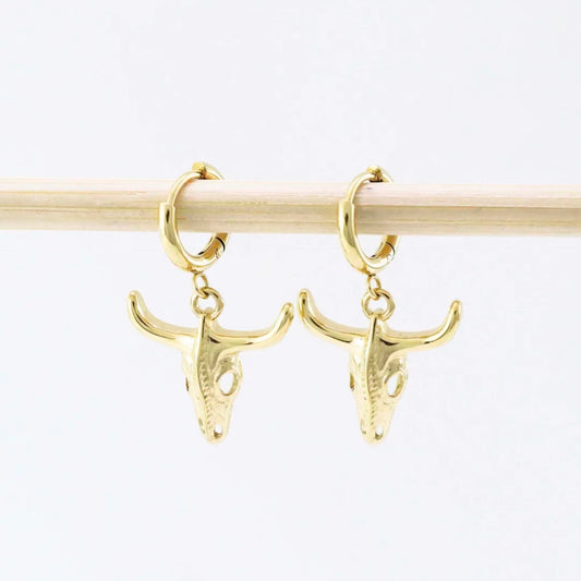 Pendientes búfalo