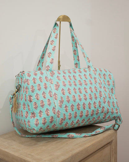 Bolsa de viaje turquesa