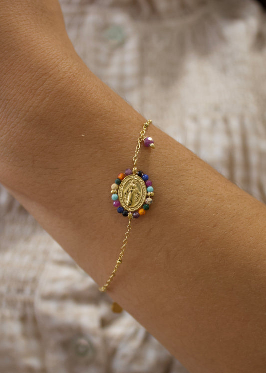 Pulsera milagrosa multicolor