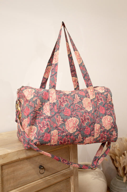 Bolsa de viaje gris