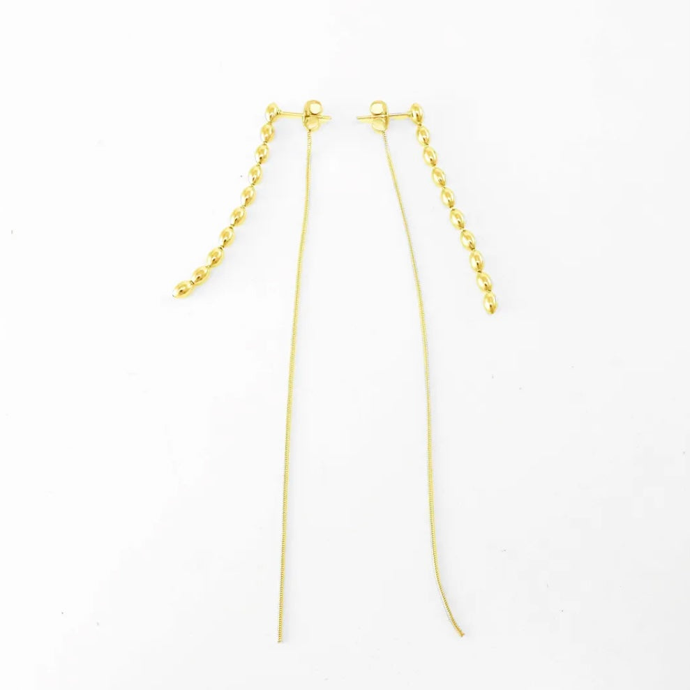 Pendientes doble tira