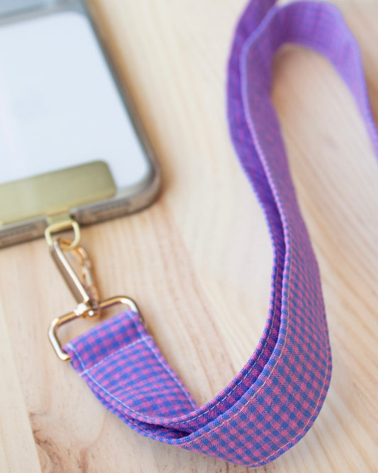 Cuelga móvil mini cuadros vichy