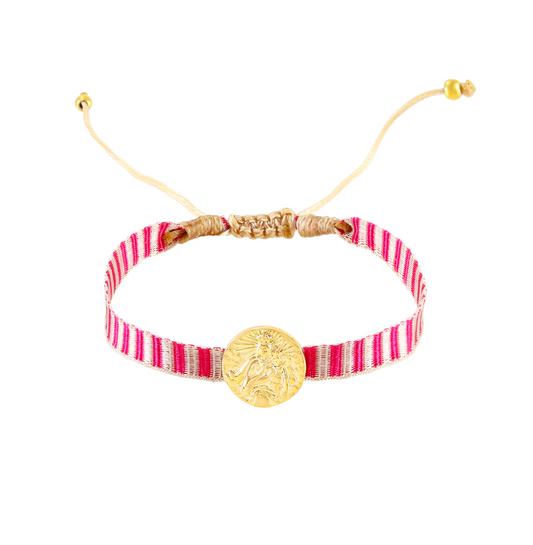 Pulsera medalla virgen de Guadalupe