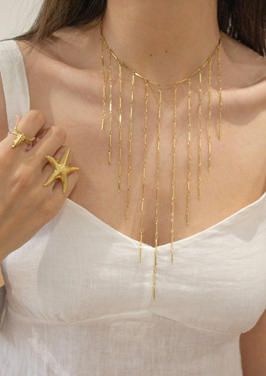 Collar maxi cascada
