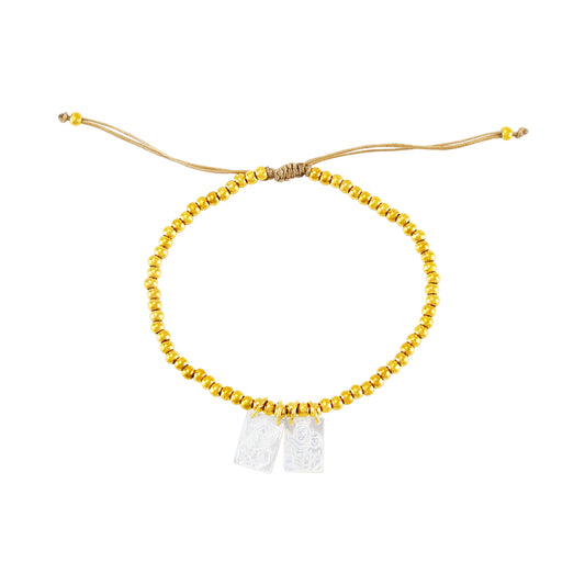 Pulsera escapulario nacar
