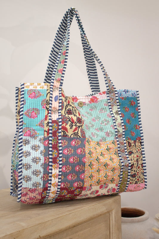 Bolso indio azul oscuro