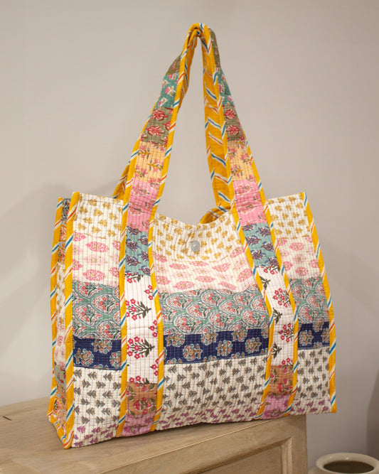 Bolso indio amarillo