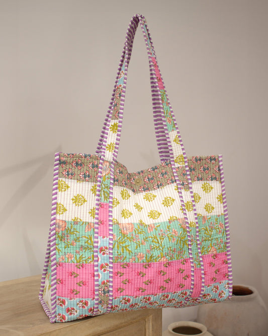 Bolso indio lila