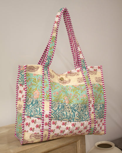 Bolso indio fucsia