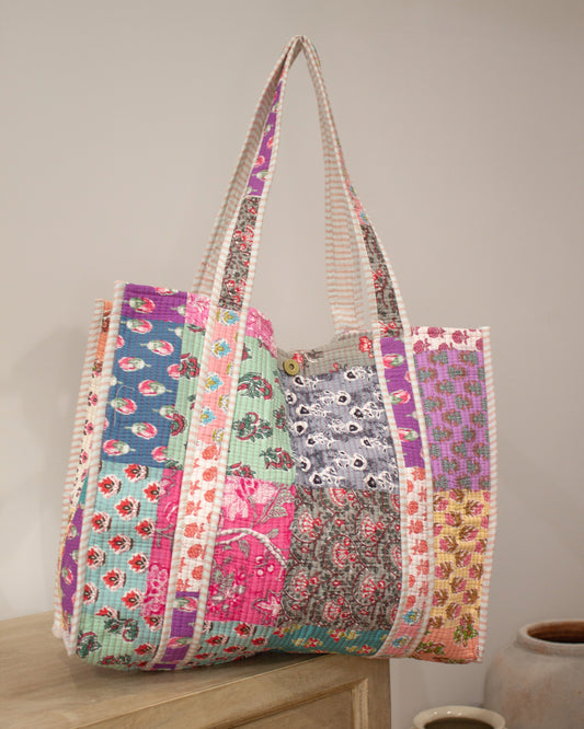 Bolso indio rosa