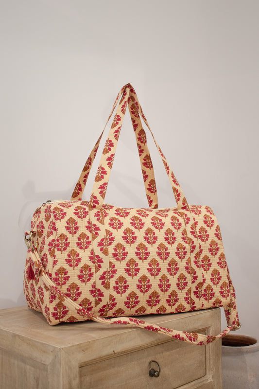 Bolsa de viaje mostaza